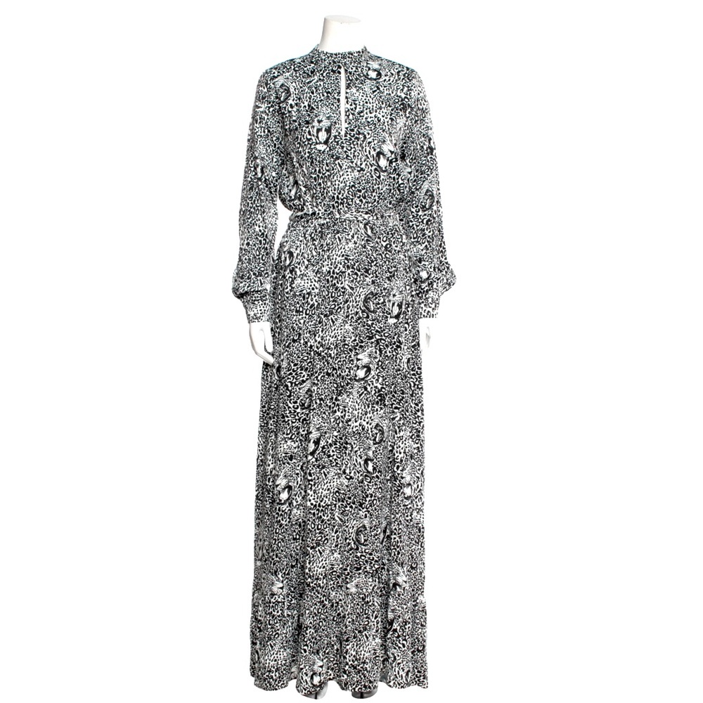 Marvell Von Berlin long sleeves loose fit Volant Dress